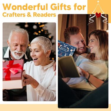 LED лампа на шию для читання Buch - 3 кольори, фіолетова. Лампа для читання в ліжку, в'язання, рукоділля. Подарунок для чоловіків.