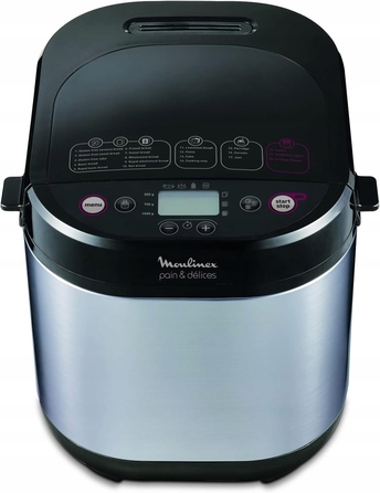Хлібопічка Moulinex OW240E30, сріблястий/сірий, 720 Вт