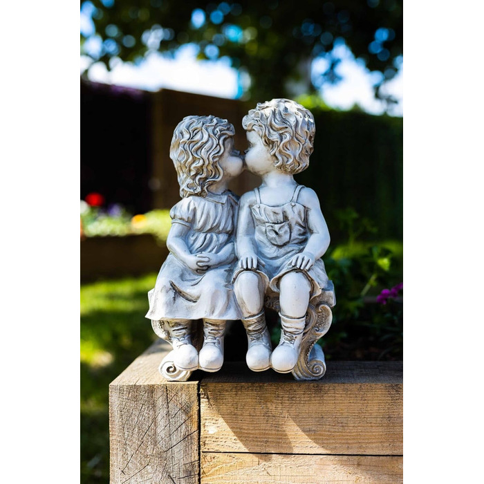 Garden Mile®, Garden Sculptures, Stone Effect, Artificial Resin, Garden Decoration, Stone Statues, Courtyard, Decoration, Gnomes