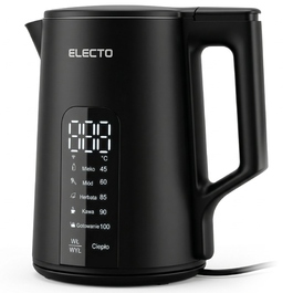 Електричний чайник Electo Daily, 2200 Вт, 1,7 л, чорний
