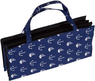Ferocity 2-Pack Folding Beach Mat Set - Folding Mat with Carrying Handle, Durable Foam Blanket Model [061]