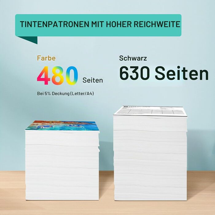 Комплект картриджів LOFBLAT 303XL сумісні з принтерами HP 303 (Multipack)