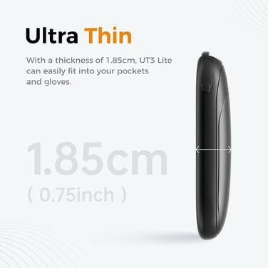 Електричні грілки для рук OCOOPA 2 шт. з магнітом, 5000mAh, 3 режими нагріву, компактні, для рукавичок, зима, подарунок