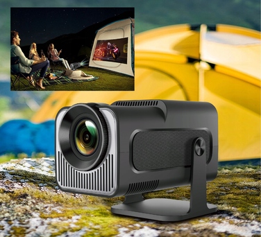 LED-проектор Heelly, 1280x720, Wi-Fi, чорний, з підтримкою USB