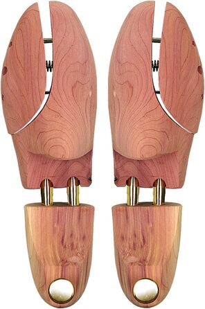 100% Handmade Shoe Trees made from delicately scented Cedarwood, high moisture absorption, wood from the USA, for men's and women's shoes and boots, Cedar Shoe Trees, various sizes