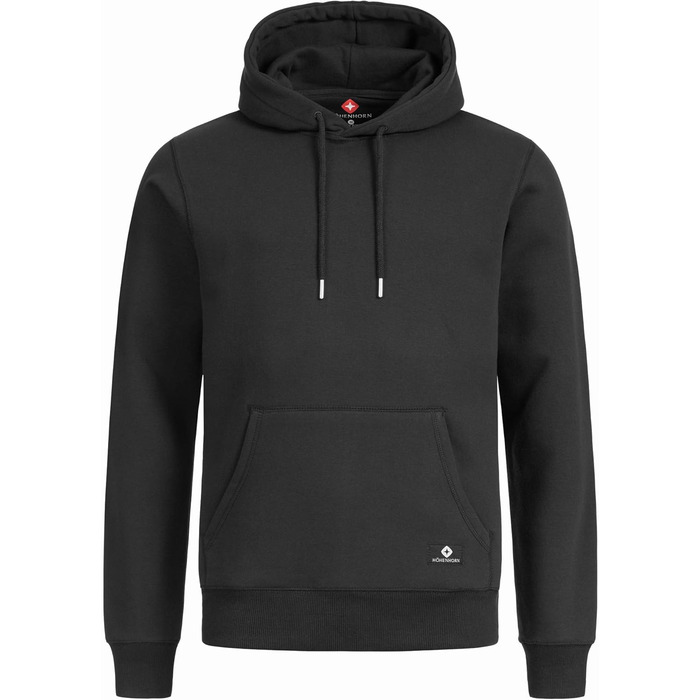 Худі Janga від Höhenhorn для чоловіків, чорний, XXL, з високоякісної бавовни