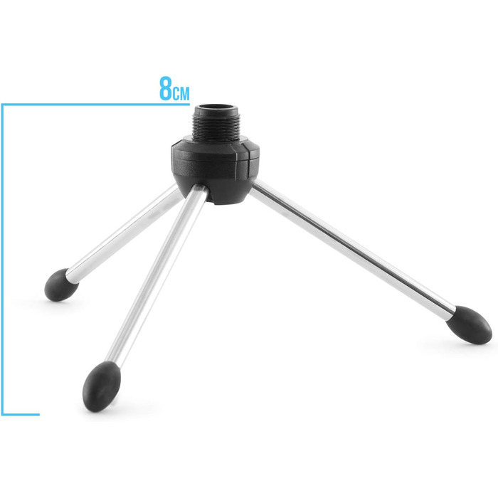 Підставка для мікрофона TIGER MCA49-BK для бас-бочки та гітарної колонки (складне, одинарне)