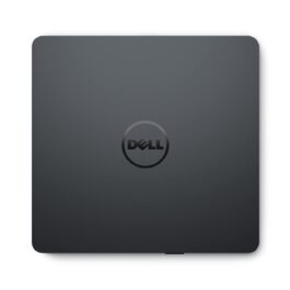 Зовнішній DVD-привід Dell Slim DW316 DVD+/-RW (8x8x5x) USB 2.0 для ноутбуків Inspiron, OptiPlex, Vostro, XPS, чорний