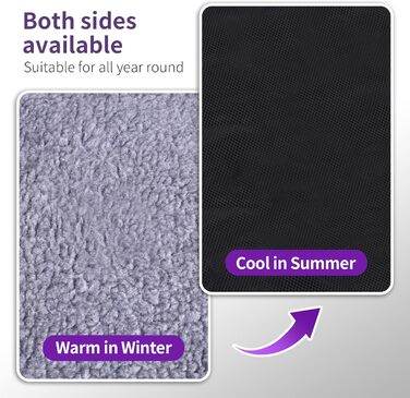 Водонепроникна килимок для собак та котів 95x65 см, складаний, для подорожей та дому