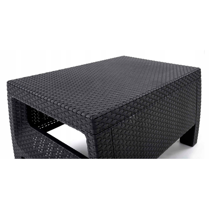 Прямокутний пластиковий стіл Allibert, 77 x 57 x 42 см