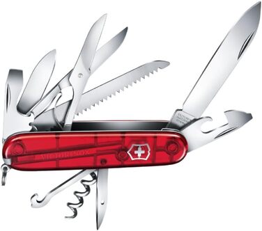 Мультитул Victorinox Huntsman Lite: Швейцарський ніж з 21 функцією, включаючи штопор та міні-викрутка 1.5 мм