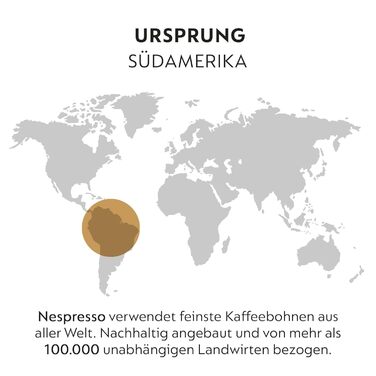 Капсули для кави Nespresso Paris | Арабіка та Робуста, середнього обсмаження | Для еспресо | 100 капсул | Сумісна з оригінальними капсульними машинами Nespresso