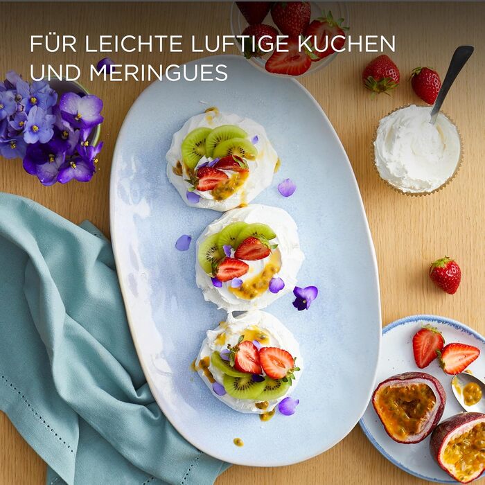 Міксер ручний Kenwood QuickMix Go HMP40.000GY сірий-блакитний, 350W, з кейсом, вінчики та гаки, мірна ложка