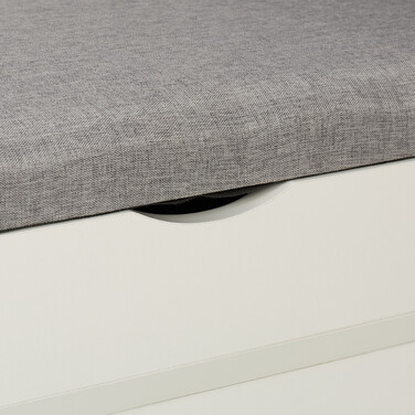 Shoe Bench with Folding Seat