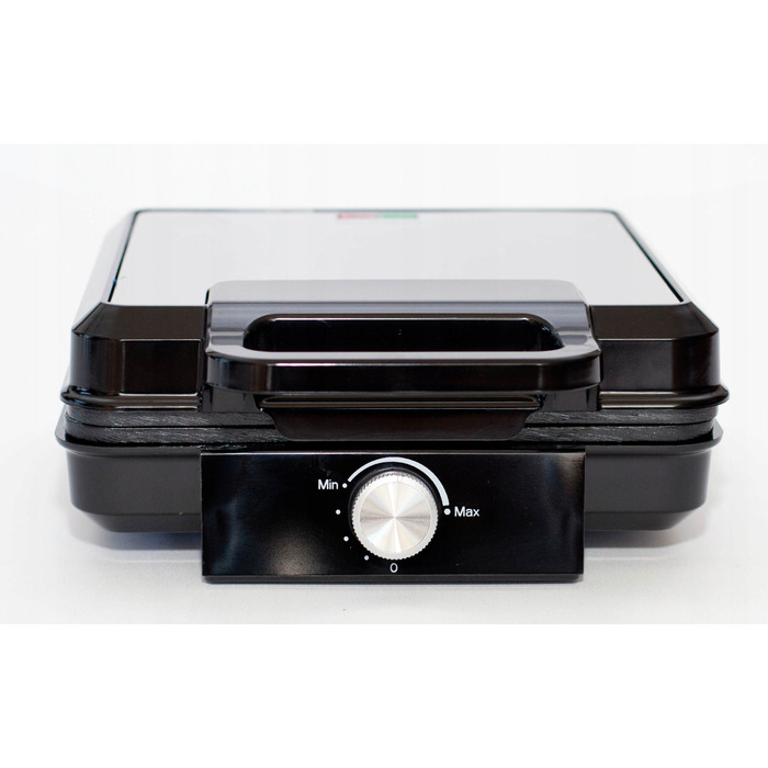 Вафельниця Berlinger 2300 Вт, чорна, з регулюванням температури, на 4 вафлі