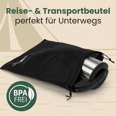 Електричний чайник Clatronic WKS 3692: 1,5 л, нержавіюча сталь, без BPA, для дому та подорожей (з чашкою)