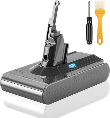 Акумулятор V8 для пилососа Dyson, 7200mAh, замінний акумулятор Li-ion для Dyson V8 Absolute/Animal/Fluffy/Motorhead Exclusive
