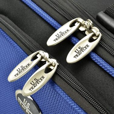 Набір валіз U.S. Traveler New Yorker (4 шт) – червоний, легкий, м'який, розширюваний