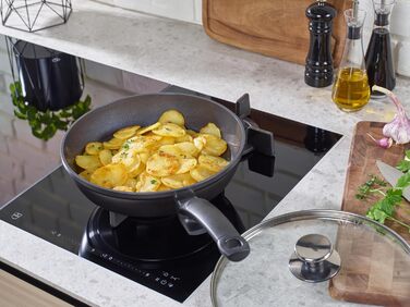 Набір сковорідок Fissler Ceratal Comfort (2 шт.) з керамічним покриттям, 24+28 см. Алюмінієва сковорода з антипригарним покриттям для індукційних плит. Ексклюзивно на Amazon.