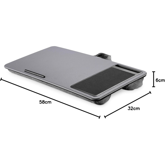 Підставка для ноутбука DIGITUS з тримачем для смартфона - для 17