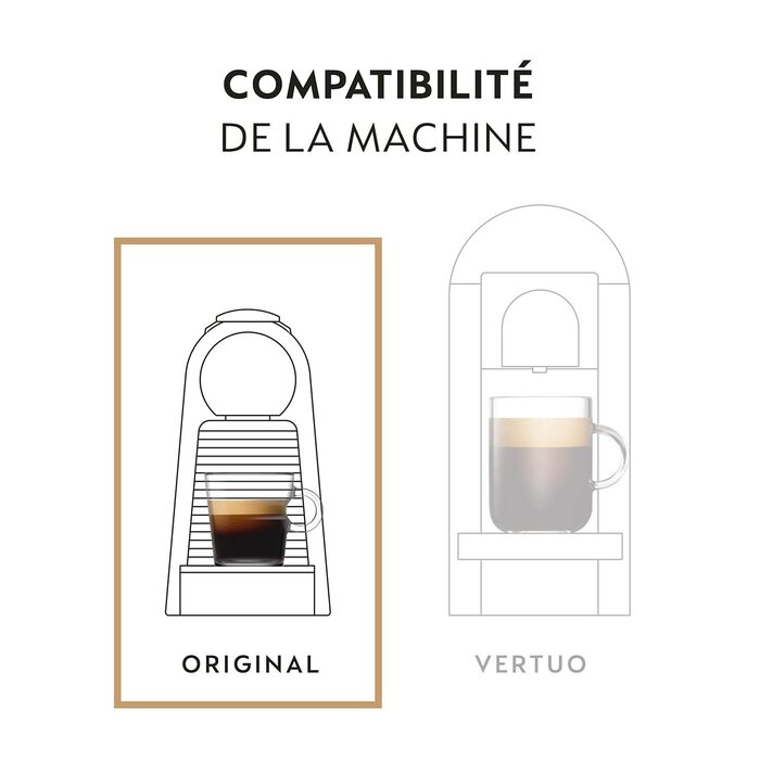 Капсули Nespresso Original Ispirazione Ristretto Italiano - 100 шт. (10 пачок по 10 шт.)
