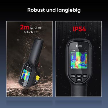 Тепловізор HIKMICRO SuperIR 240x240 з лазерним покажчиком, -20°C до 550°C, 25 Hz, компактний