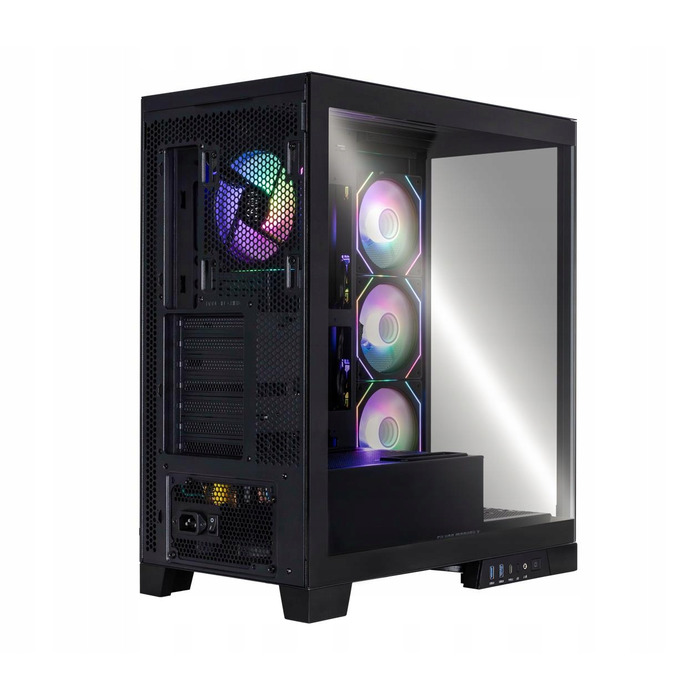 Корпус для комп'ютера Silver Monkey X Pyxis Midi Tower, чорний