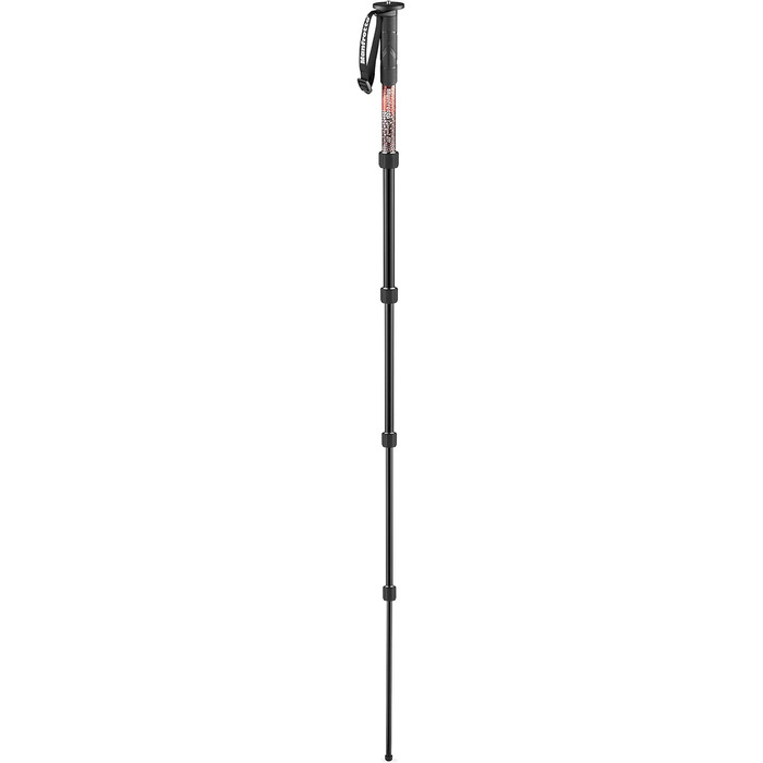 Manfrotto Element MII MMELMIIA5RD - легкий червоний монопод з алюмінію, 5 секцій, для камер, до 16 кг