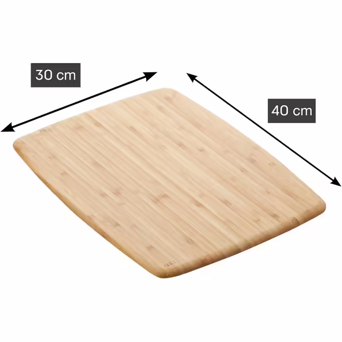 Cutting board, kitchen accessory for cutting bread, meat, fruit, and vegetables, 40x30x1.2cm