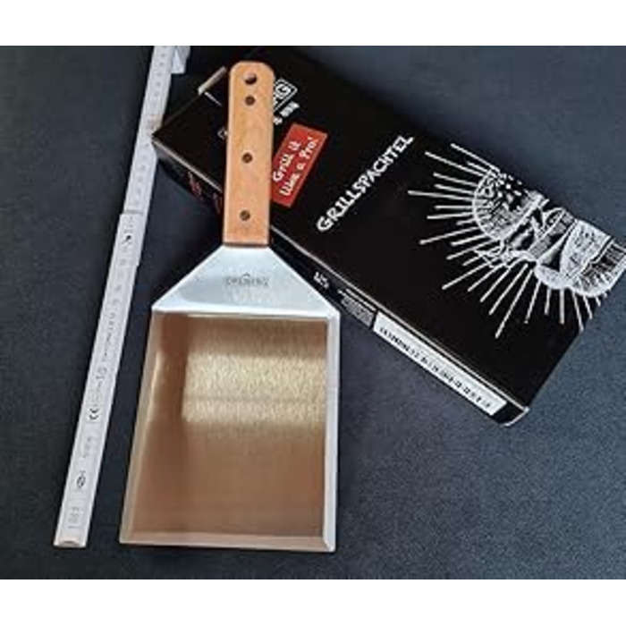 Набір для приготування бургерів DREIBERG® з нержавіючої сталі (9 предметів) - включає лопатку, гриль-прес, розчавлювач, диспенсер спецій, рецепти та папір для випікання