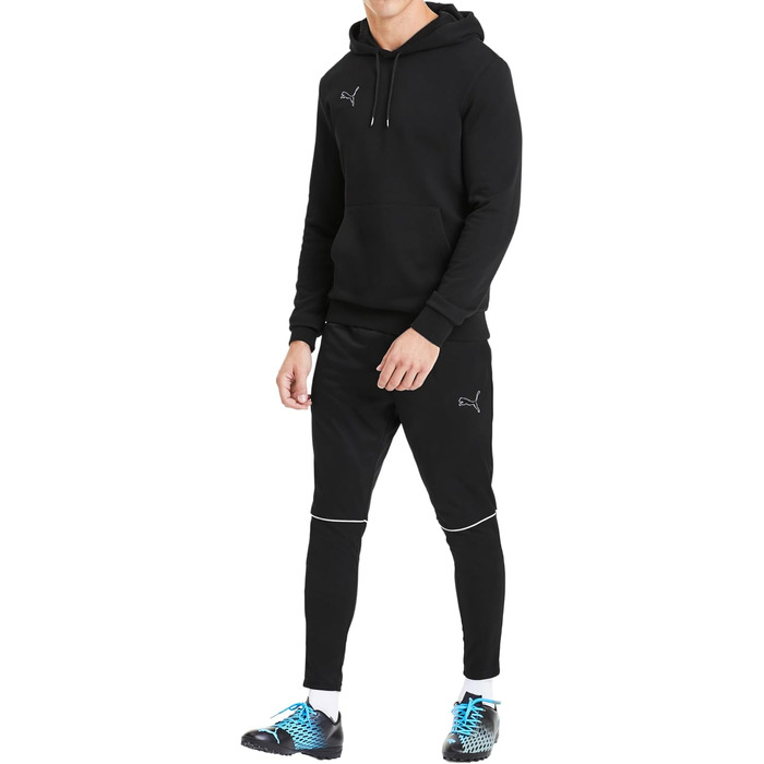 Чоловічий худі Puma (капюшон, розмір XXL) у чорному кольорі Puma Black