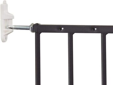 BabyDan Tor для домашніх тварин та дітей, розсувне, чорне, ширина 62,5-106,8 см