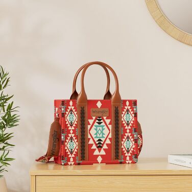 Сумка жіноча Wrangler Azteken Burgundy з ремінцем для гітари Angel Diamond - стиль Western