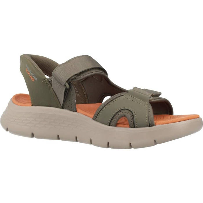 Сандалі Skechers Go Walk Flex чоловічі зелені 42 EU - зручне взуття для прогулянок