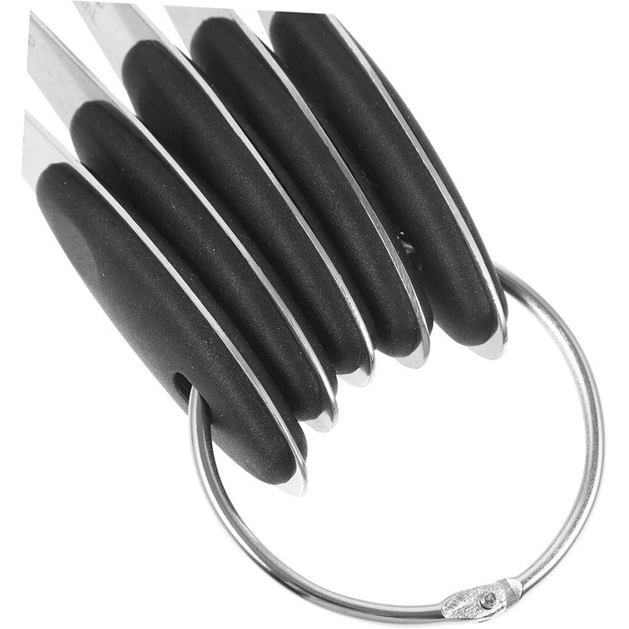 Cabilock 2-Piece Stainless Steel Measuring Spoons Collapsible Measuring Cups Gadgets Adjustable Batter Measuring Spoon Dispenser Dessert Cups with Lid Pantry Silica Gel