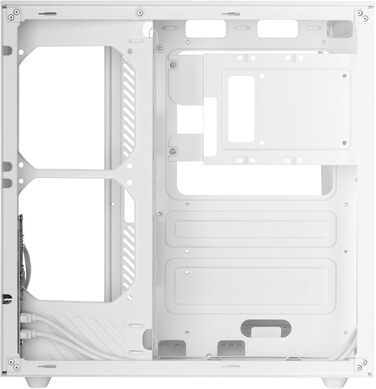 Ігровий корпус Mars Gaming MC-3TCORE MC-INFINIO LITE ATX, панорамне скло, підтримка рідкого охолодження, білий