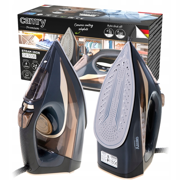 Парова праска CAMRY CR 5036 3400 Вт