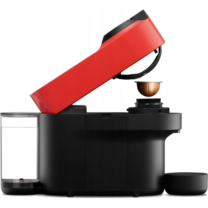 Кавомашина KRUPS NESPRESSO Vertuo Pop XN9205, червона