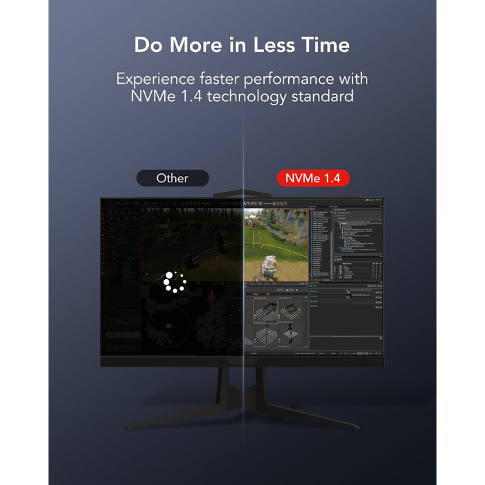 Lexar NM610 PRO 1TB SSD: Швидкий M.2 NVMe SSD для ноутбука та ПК (3300 МБ/с)