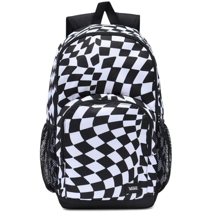 Рюкзак Vans Unisex Alumni Pack 5, білий у клітинку, з принтом