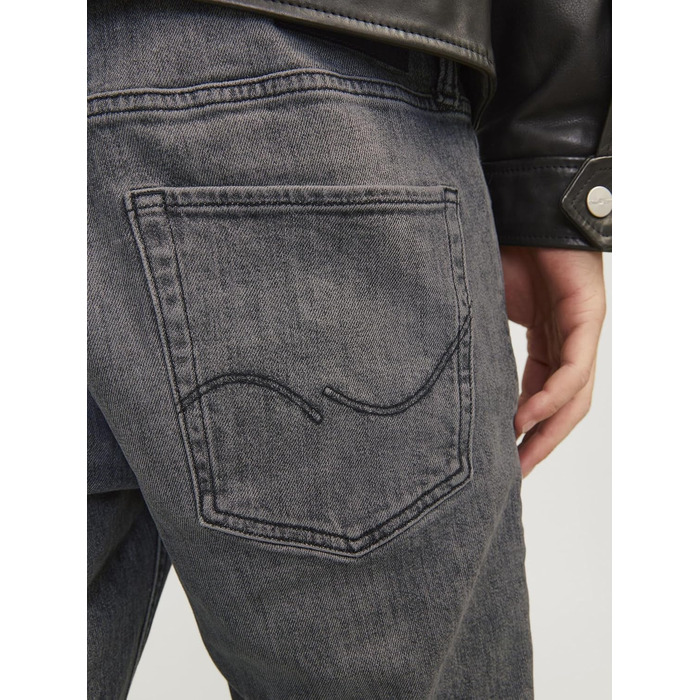 Джинси чоловічі JACK & JONES JJICLARK Original Regular Fit сірі, 31W/32L, Denim