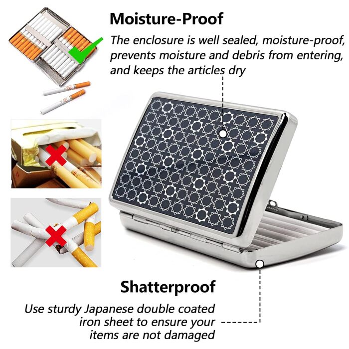 Металеве сигаретне пенал у формі серця Rosegold для 20 сигарет, подарунок на день народження/Новий рік
