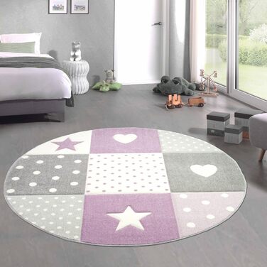 Килим CARPETIA для дитячої кімнати, ігровий, вуличний, синій, 80x150 см