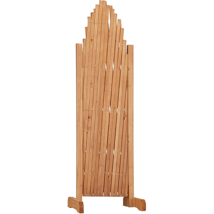Relaxdays Trellis, extendable, freestanding, for garden, balcony, terrace, climbing aid, HxBxT: 100 x 165 x 30 cm, brown