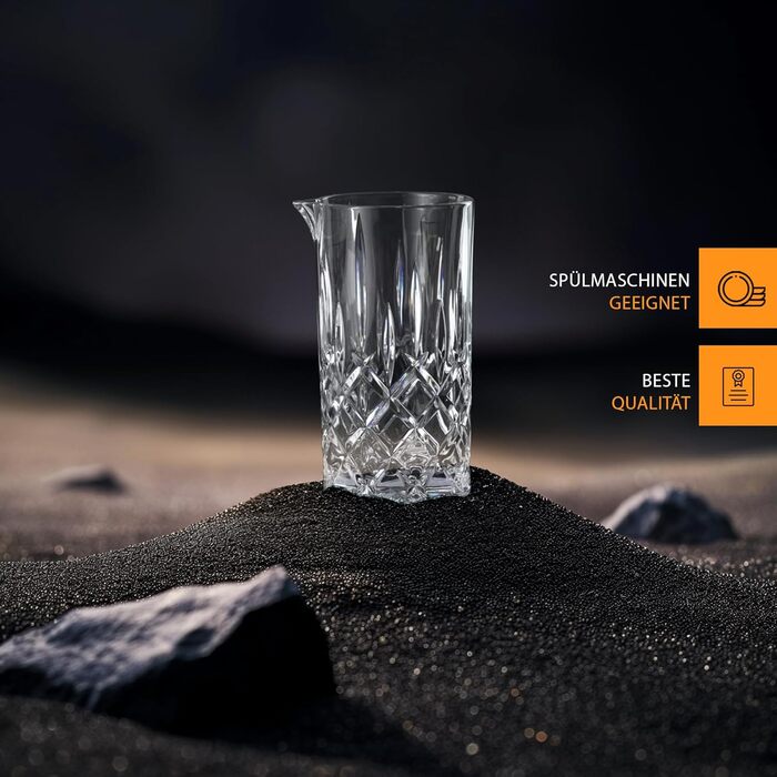 Nachtmann Mixing Glass Cocktail 750 ml, Noblesse, 101258, Crystal Glass Mixing Glass, Dishwasher Safe