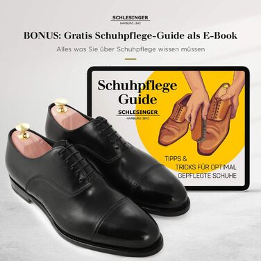 Schlesinger – 4 pairs of premium men's shoe stretchers made of high-quality cedarwood for optimal shoe care. Kaiser model. Size 35 – 52 in silver or gold.