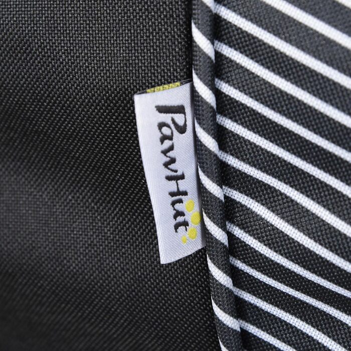 Візок для тварин PawHut - прогулянковий візок для собак та котів, чорний, 76.5 x 52 x 95 см