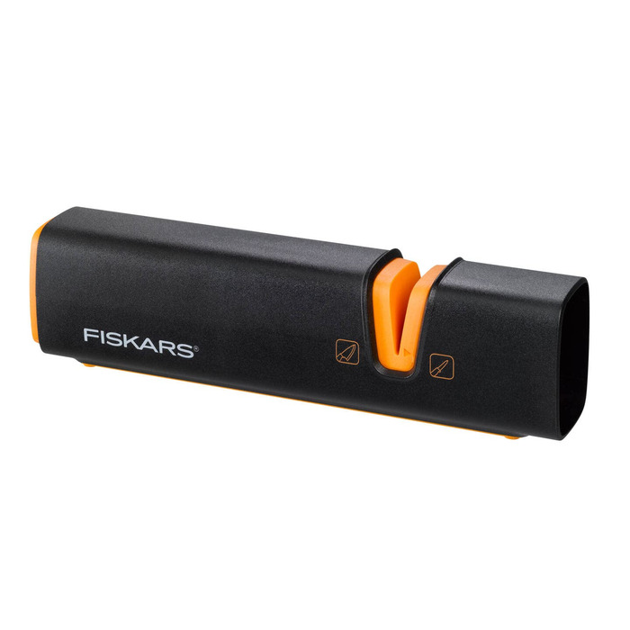 Точилка для ножів Fiskars Edge 17 см, дерев'яна (береза), чорна - 1003099