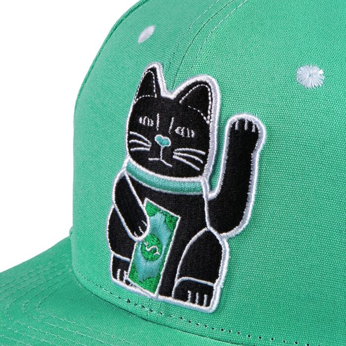 Кепка Nebelkind Snapback для чоловіків та жінок, універсальний розмір, регульована, унісекс, якісна бейсболка в стилі streetwear, ретро білий (м'ятний)