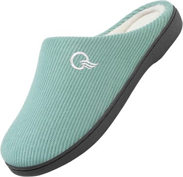 Тапочки зимові Mishansha для дому, чоловічі та жіночі, з меморі-піною, розмір 36-47, блакитні